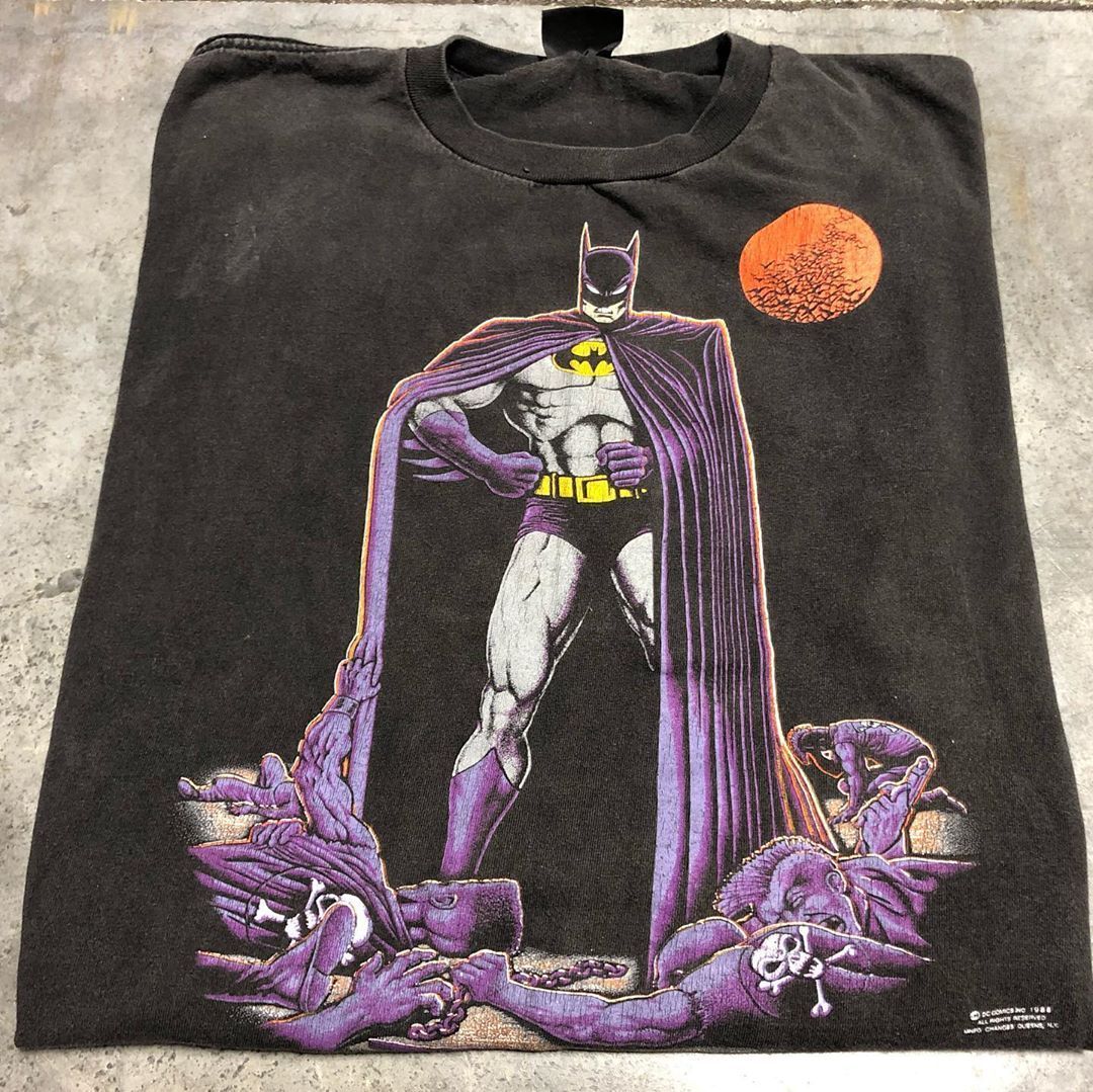 Flashback Heat On Instagram 1988 Batman Shirt