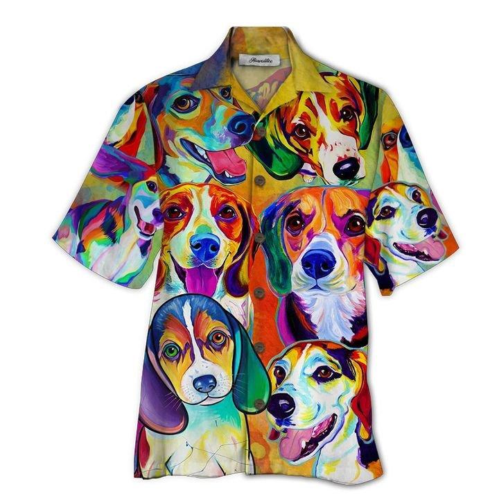 Beagle All Over Printed Hawaiian Shirt Ha96291