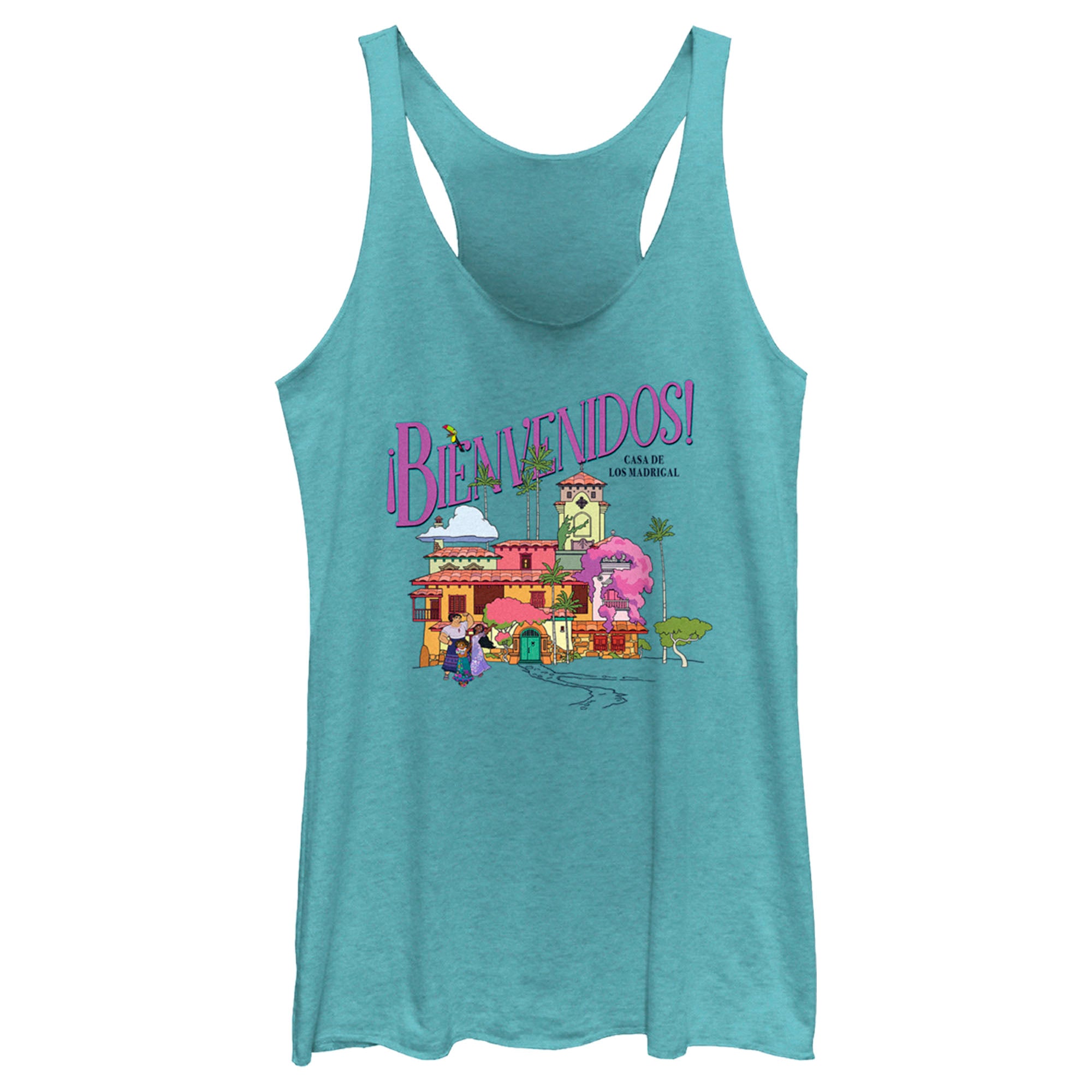 Women’S Encanto Mirabel Bienvenidos Casa De Los Madrigal Racerback Tank Top