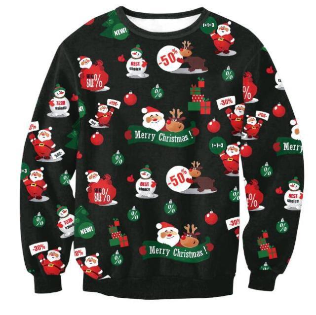 Merry Christmas Ugly Christmas Sweater | For Men & Women | Adult | Us6110