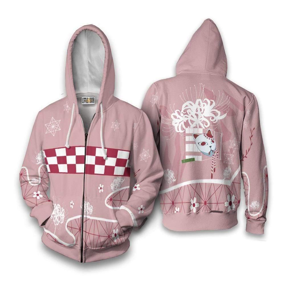 Nezuko Kamado Custom Demon Slayer Clothes Anime Hoodie