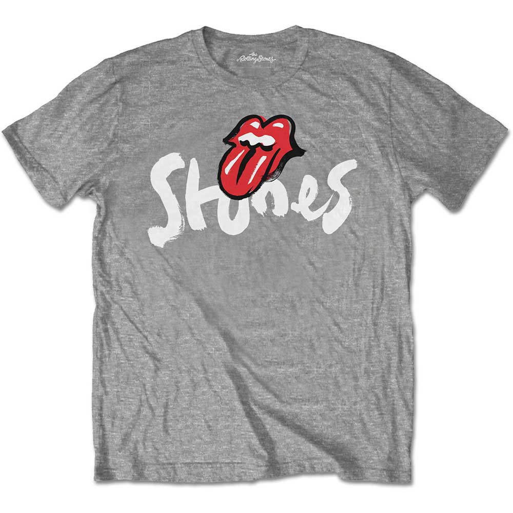 The Rolling Stones Unisex Tee No Filter Brush Strokes