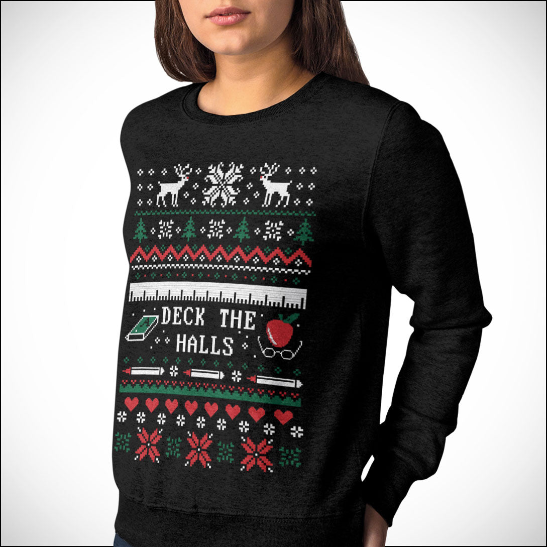 Teacher – Ugly Christmas Sweater – Cute Holiday