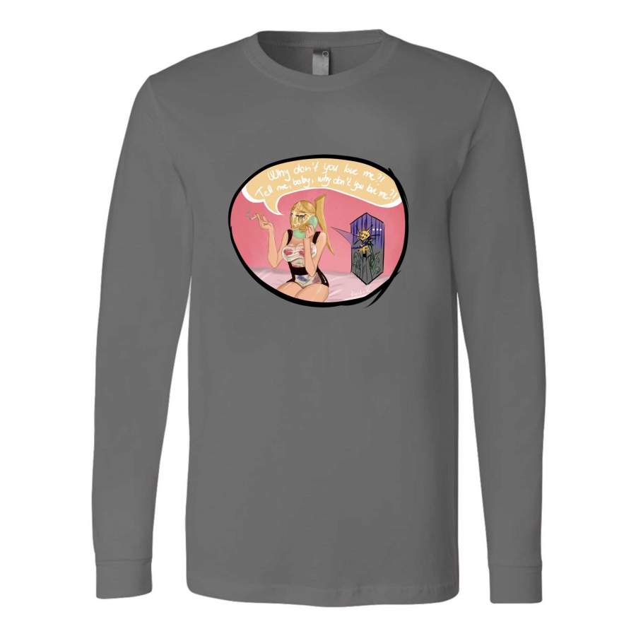Beyonce Illustrated Queen B Feminist Fan Art Girl Power Jay Z Kanye Drake Long Sleeve T-Shirt