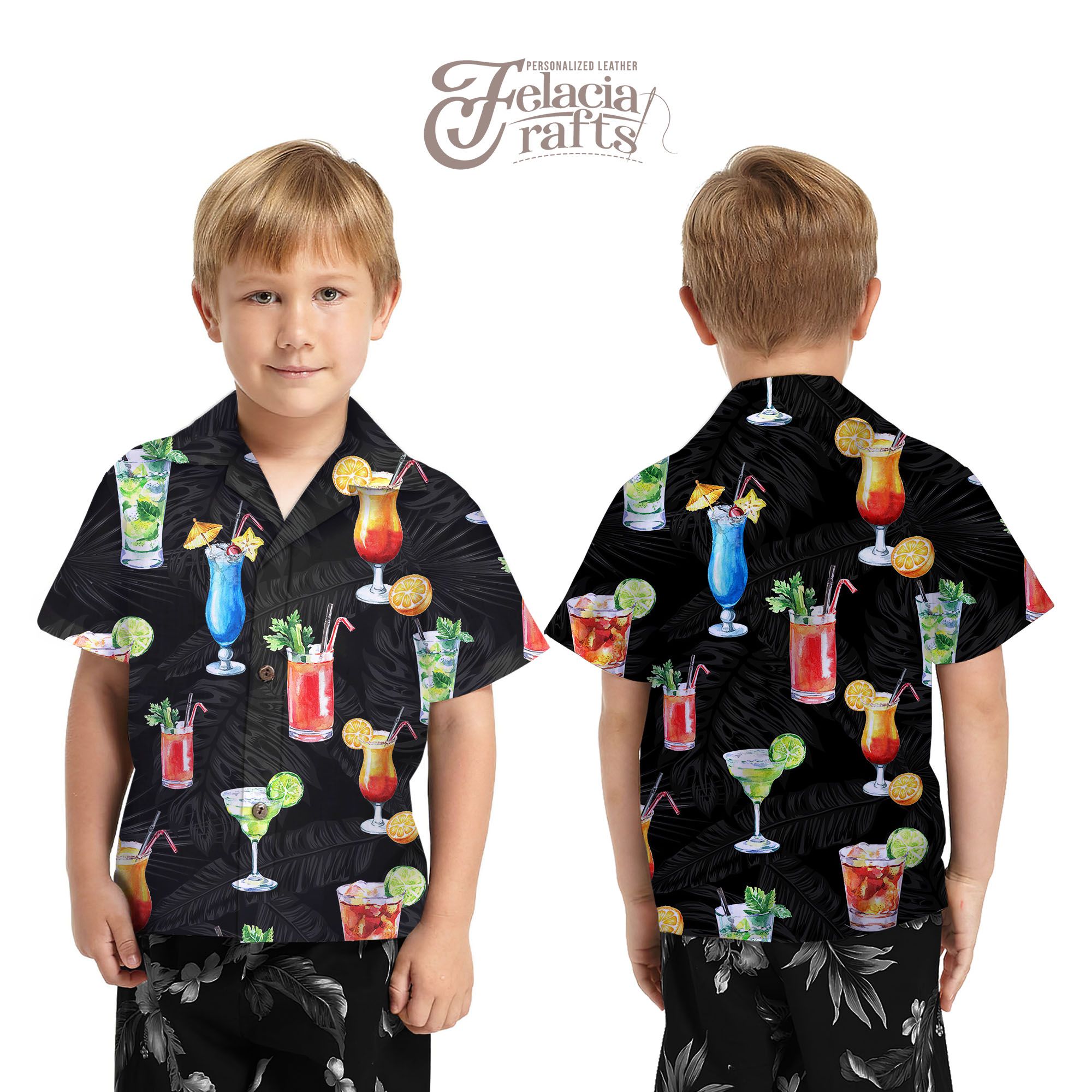 Felacia Shirt Drinking Hawaiian Ha2916