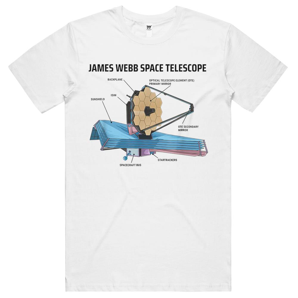 Jwst James Webb Space Telescope Nasa Science Universe Shirt T Shirts