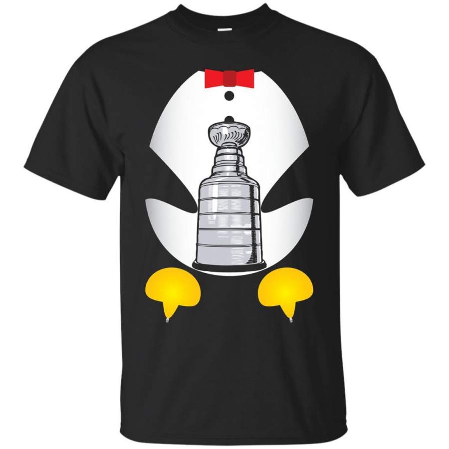 Hockey Penguin Tux Tuxedo Costume Tshirt for Men Women Kids