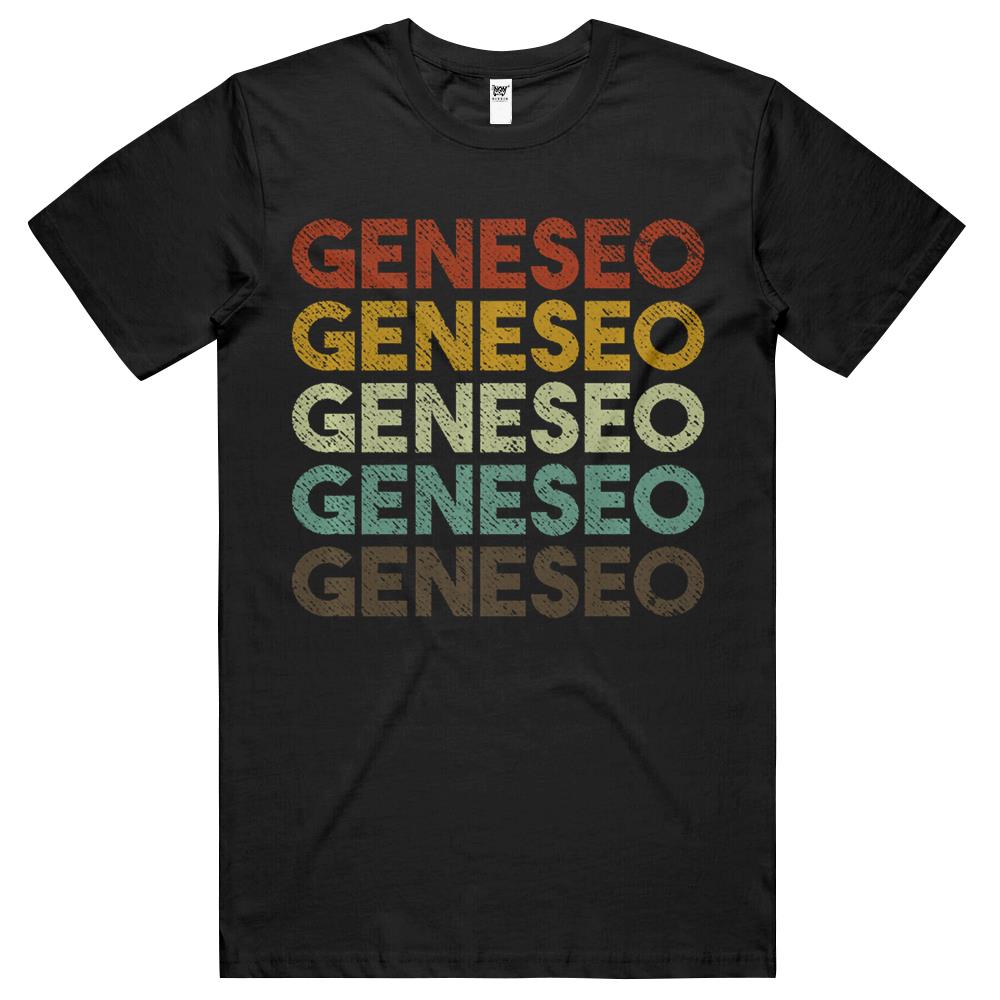 Retro Geneseo New York T Shirts