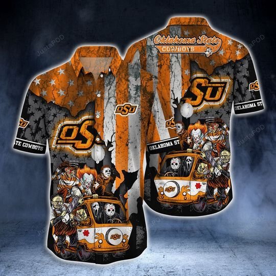 Oklahoma State Cowboys Summer Hawaiian Shirt