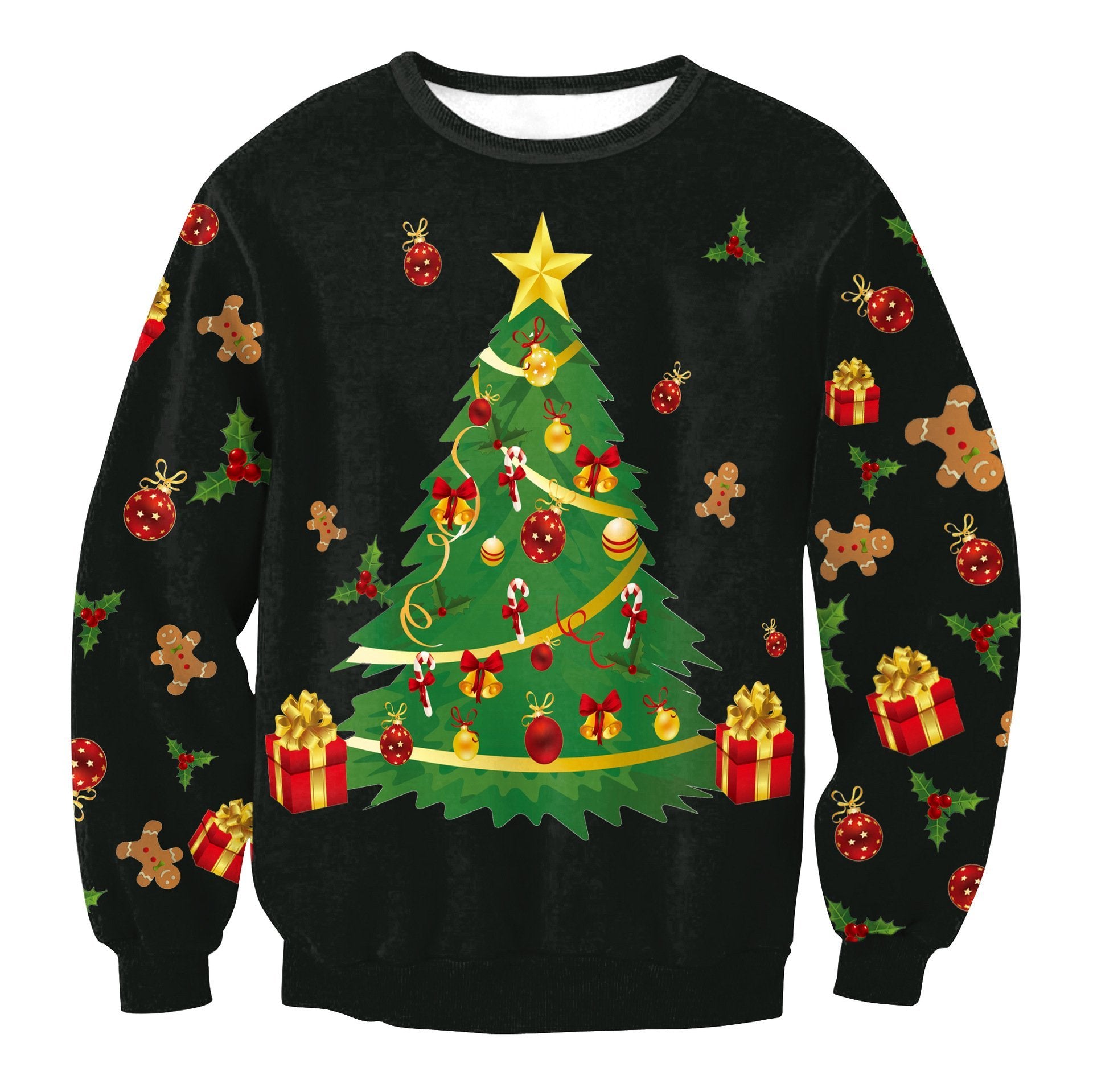 Christmas Tree Ugly Christmas Sweater | For Men & Women | Adult | Us6253