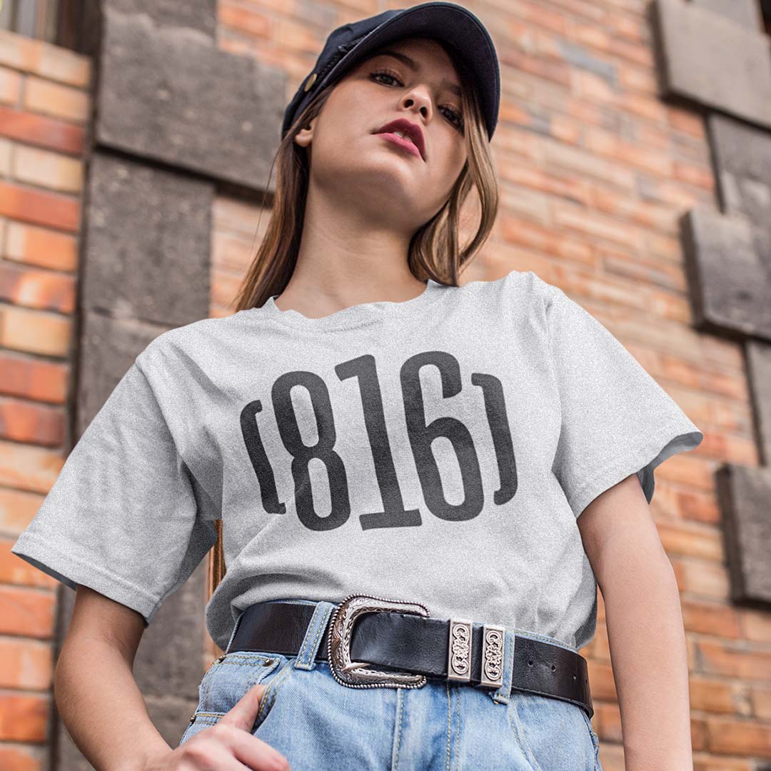 816 Kansas City Area Code Unisex T-Shirt