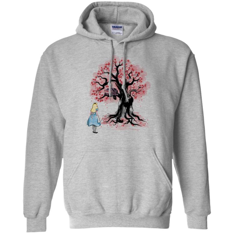 The Cheshire’s tree Sumi-e Pullover Hoodie