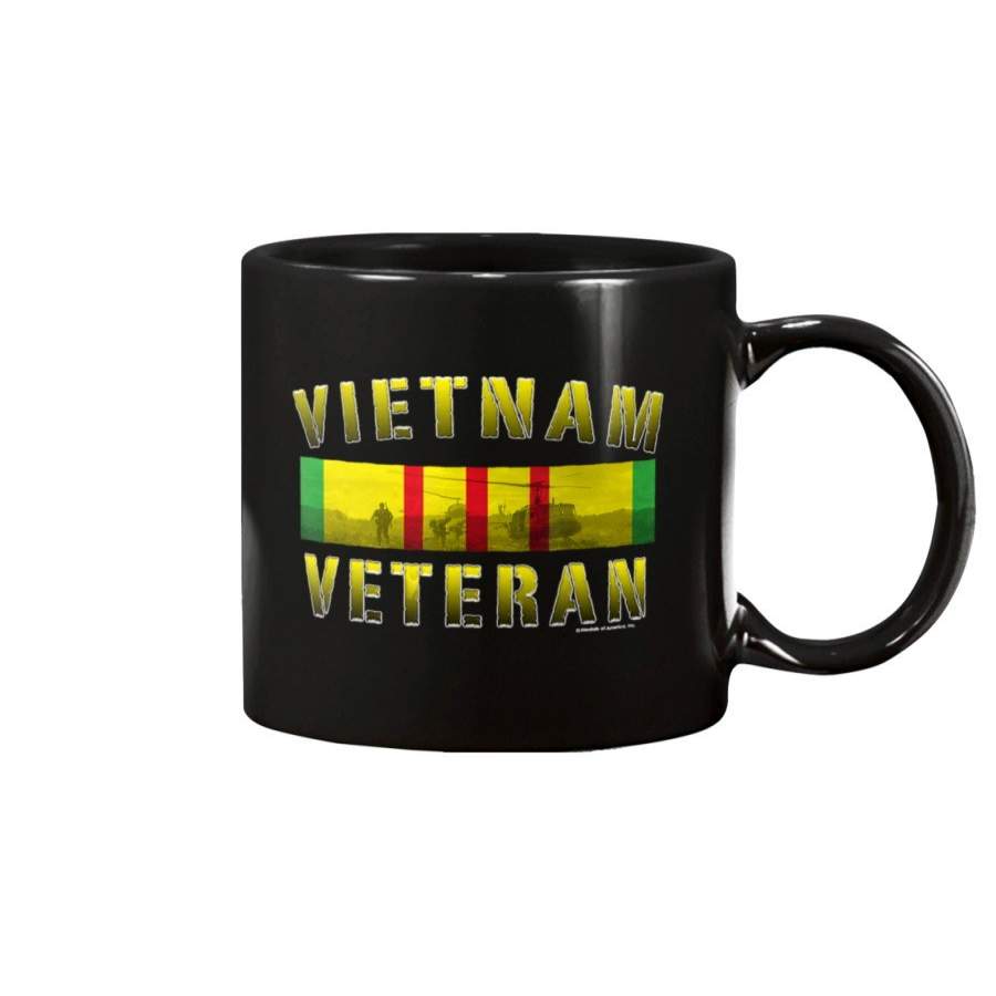 Vietnam Veteran Ribbon, Gift For Vietnam Vet Mug