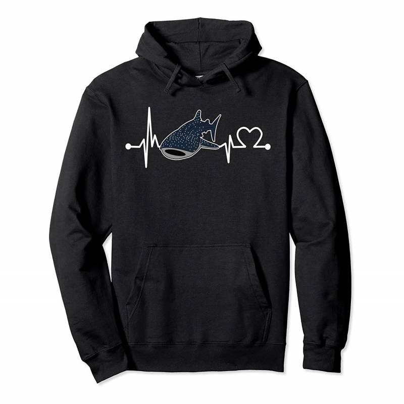 Whale Shark Heartbeat Funny Animal Gift For Kid/Women/Men Pullover Hoodie, T Shirt, Sweatshirt