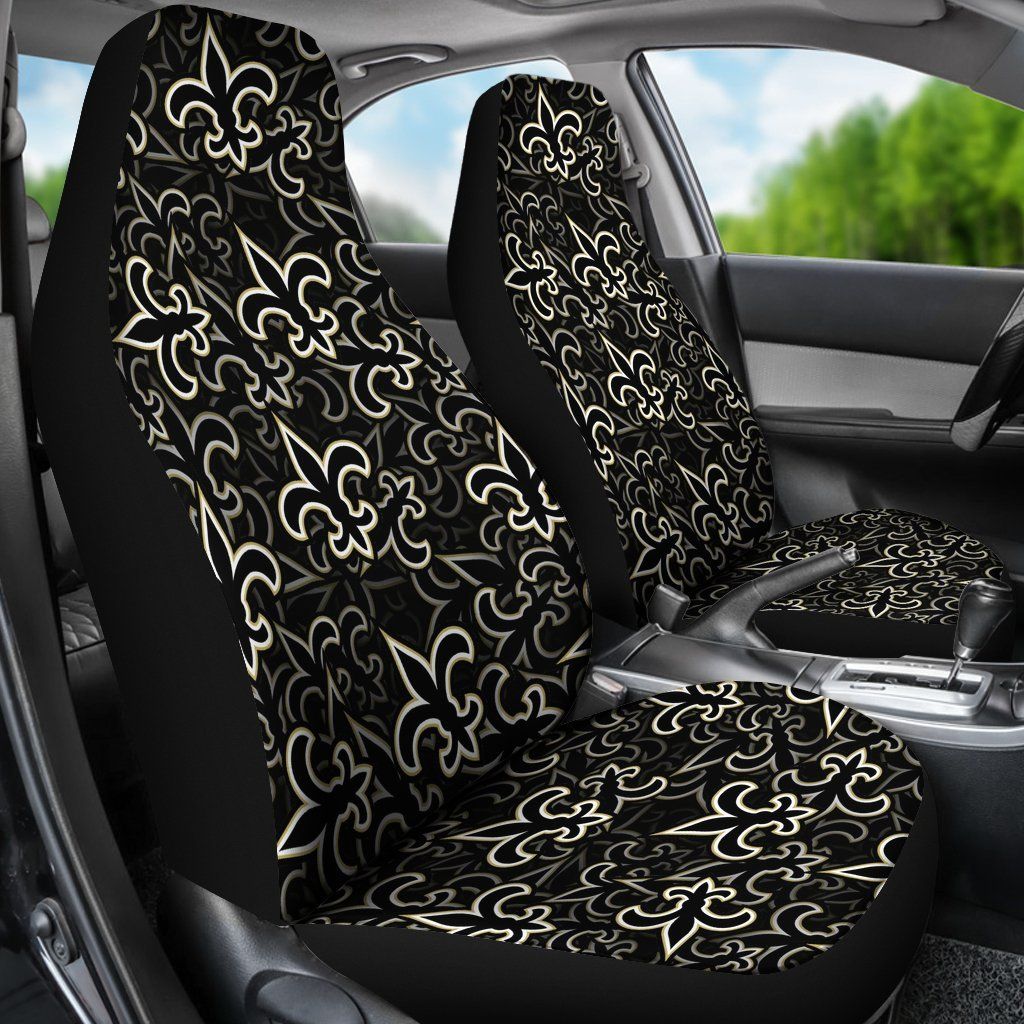 New Orleans Saints Car Seat Covers v2