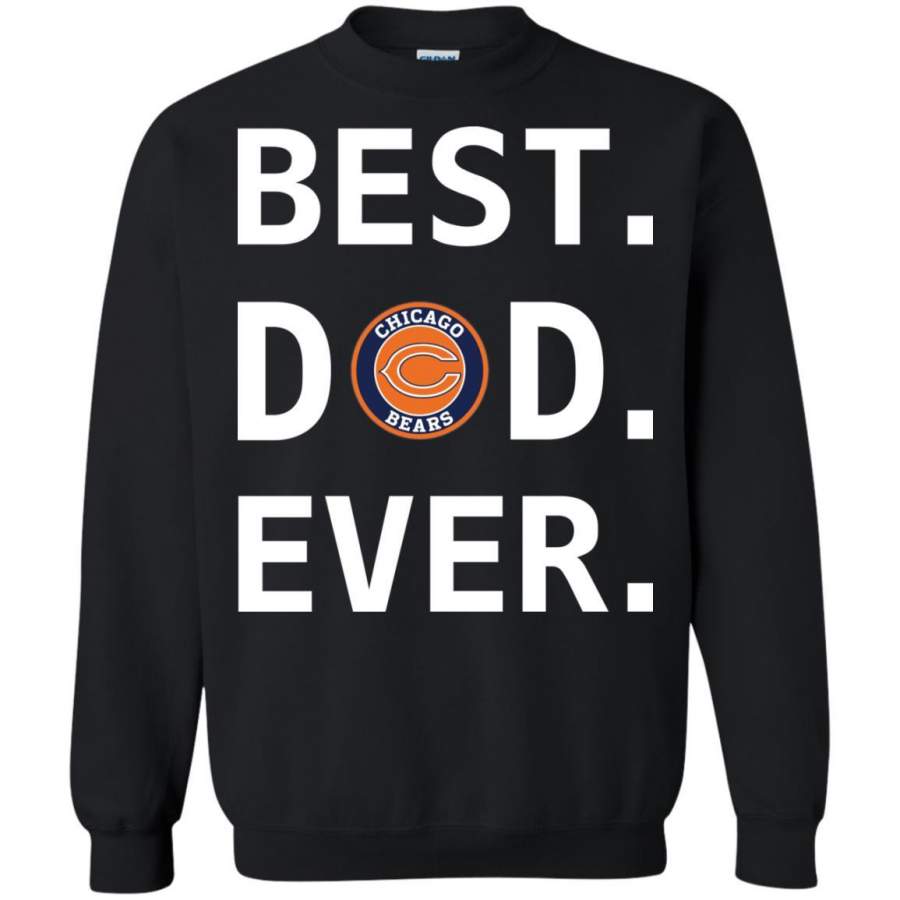 Best Chicago Bears Dad Ever Fathers Day Shirt