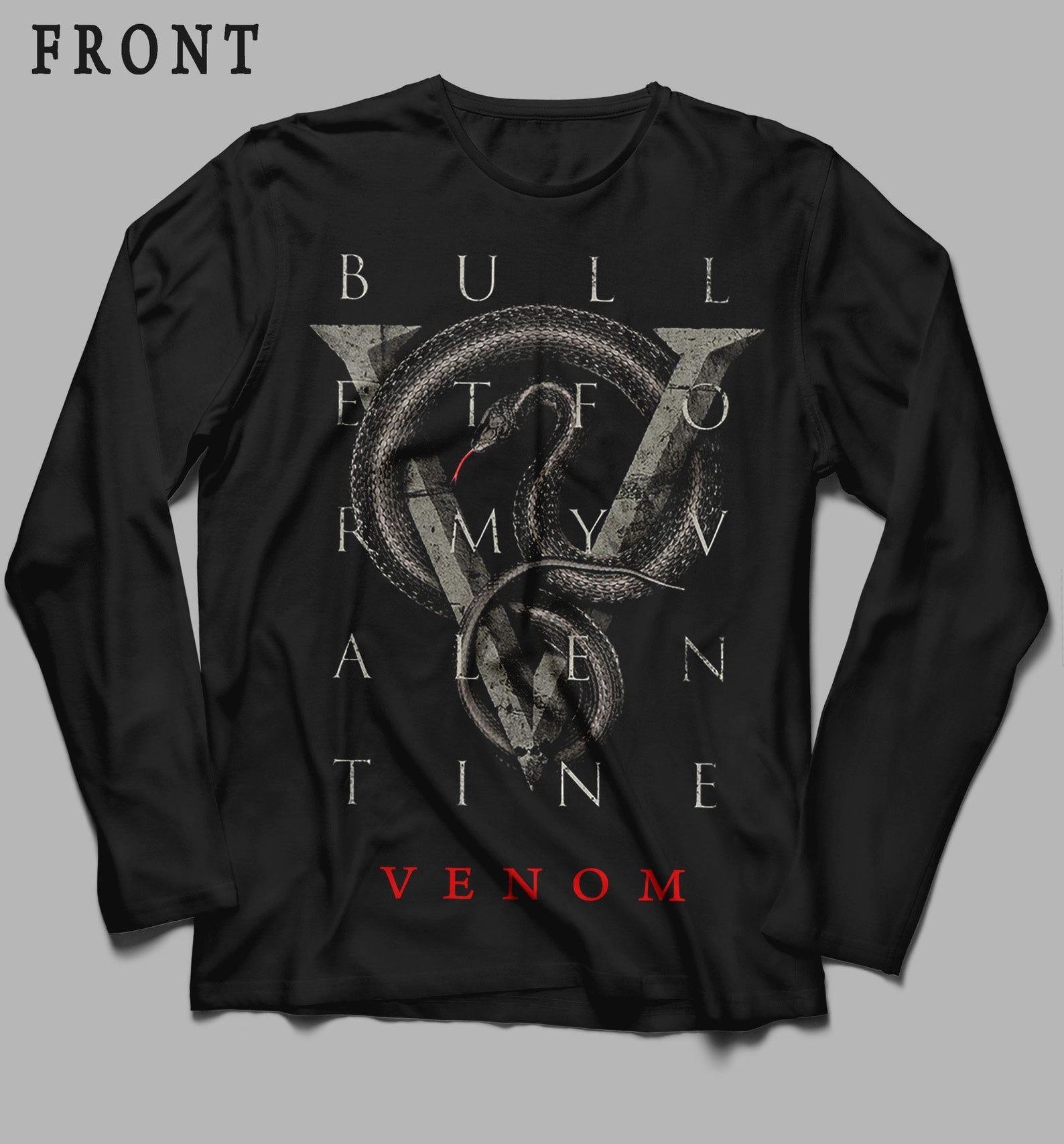 Bullet For My Valentine-Venom Black Tshirt – Ss To 3