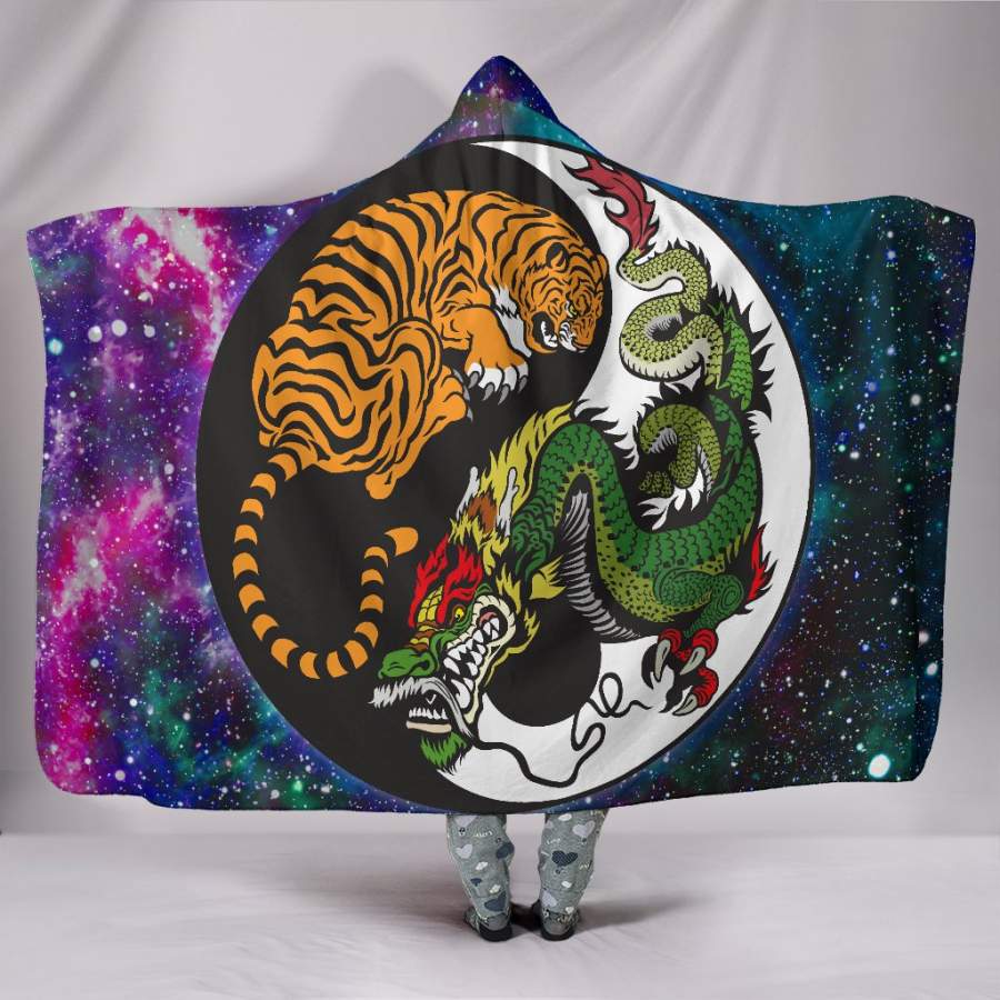 Yoga Animals Hooded Blanket