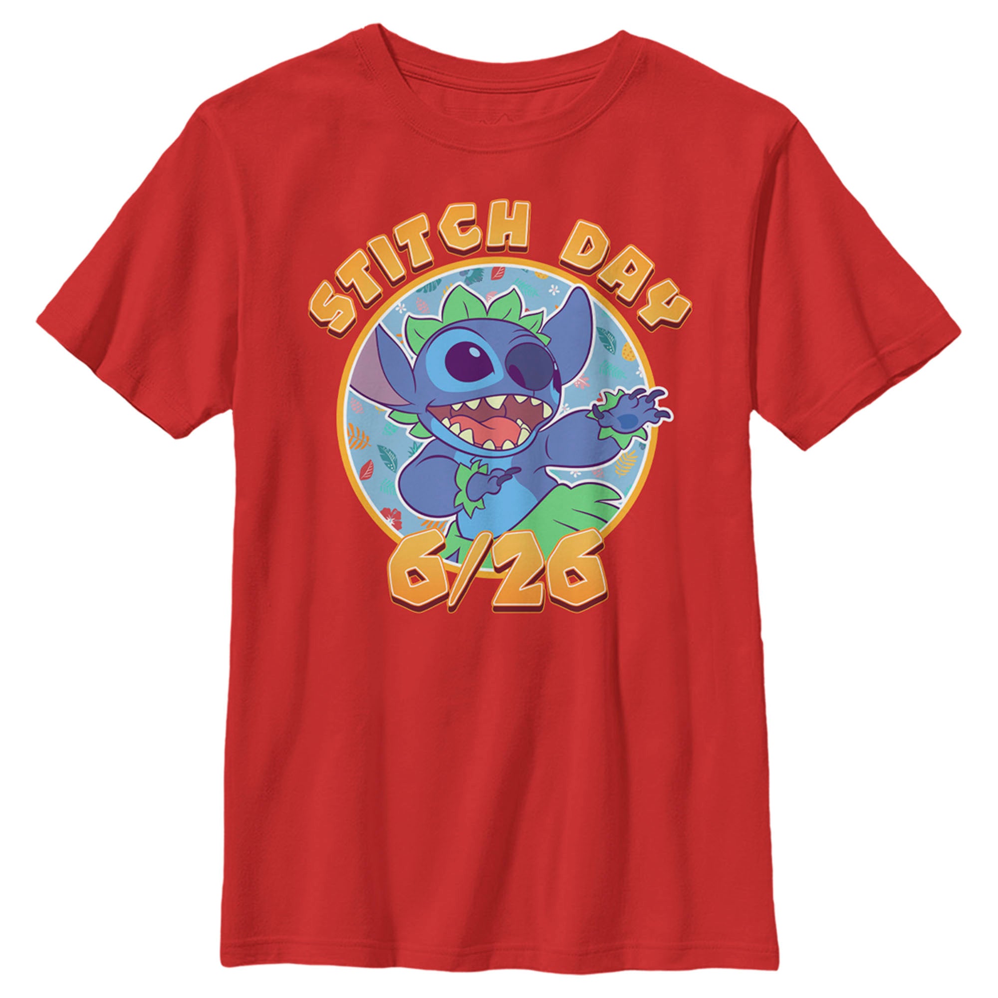 Boy’S Lilo & Stitch 626 Anniversary Day T-Shirt