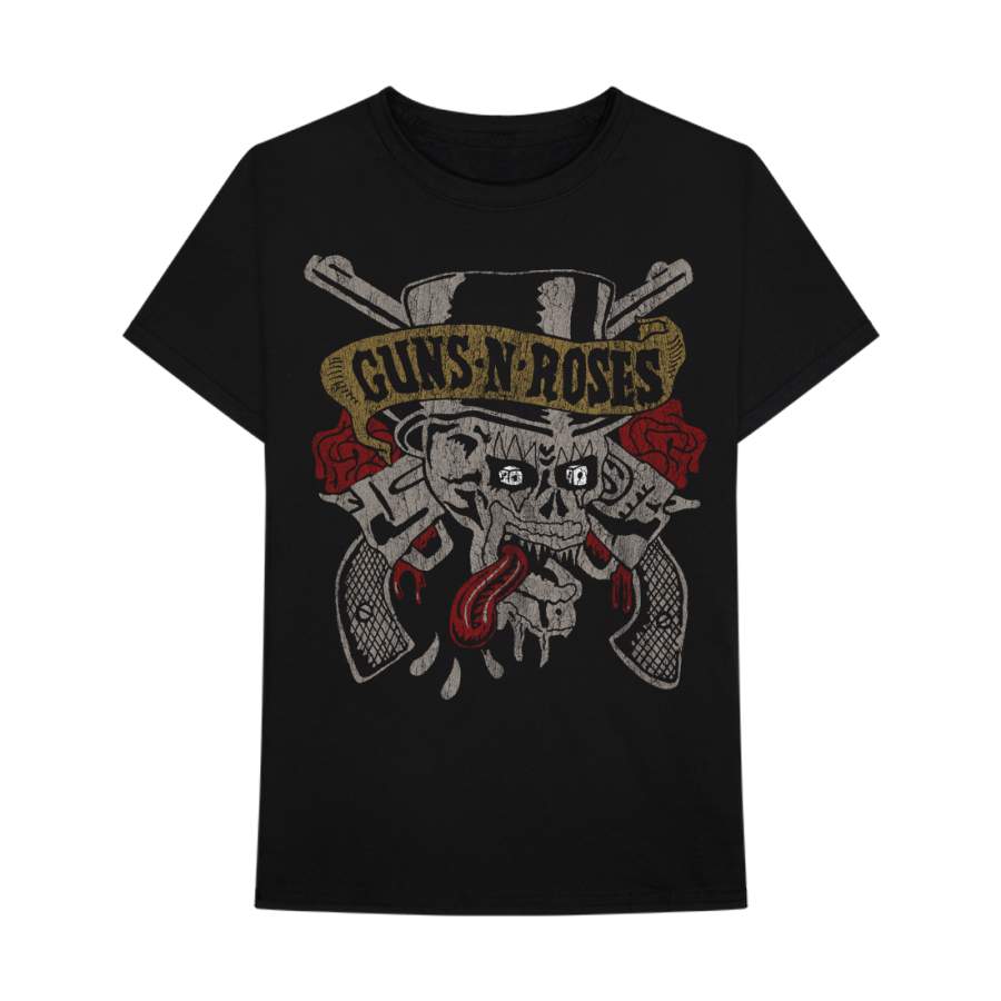Guns N’ Roses | Tongue Skull T-Shirt – Skull Art Prints