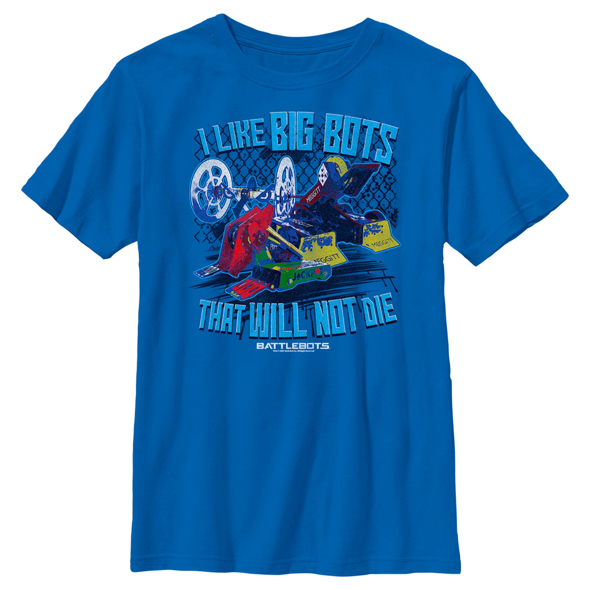 Boy’S Battlebots I Like Big Bots That Will Not Die T-Shirt