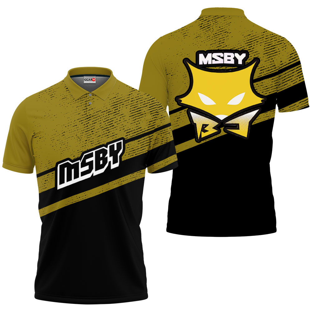 Msby Polo Shirts Haikyuu Custom Anime Merch Clothes