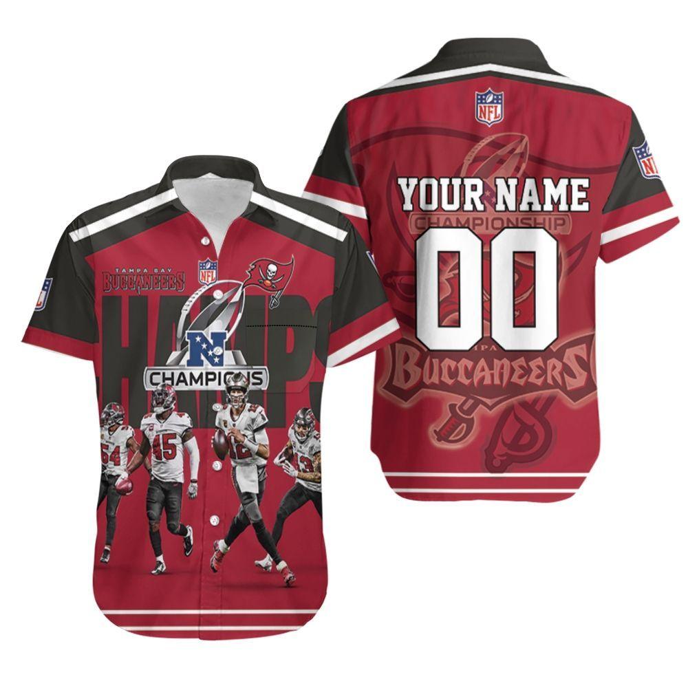 Beach Shirt Tampa Bay Buccaneers Champions Personalized Hawaiian Shirt