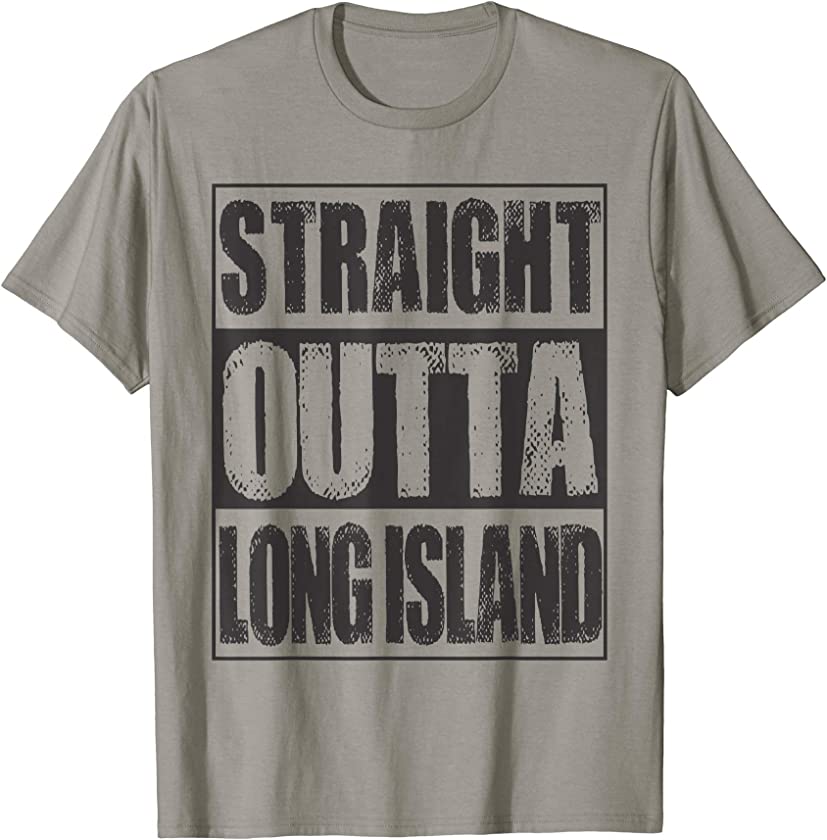 Vintage Straight Outta Long Island Gift T-Shirt