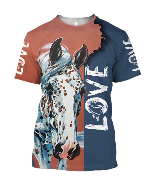 Appaloosa Horse 3D All Over Print | Hoodie | Unisex | Full Size | Adult | Colorful | HT1465