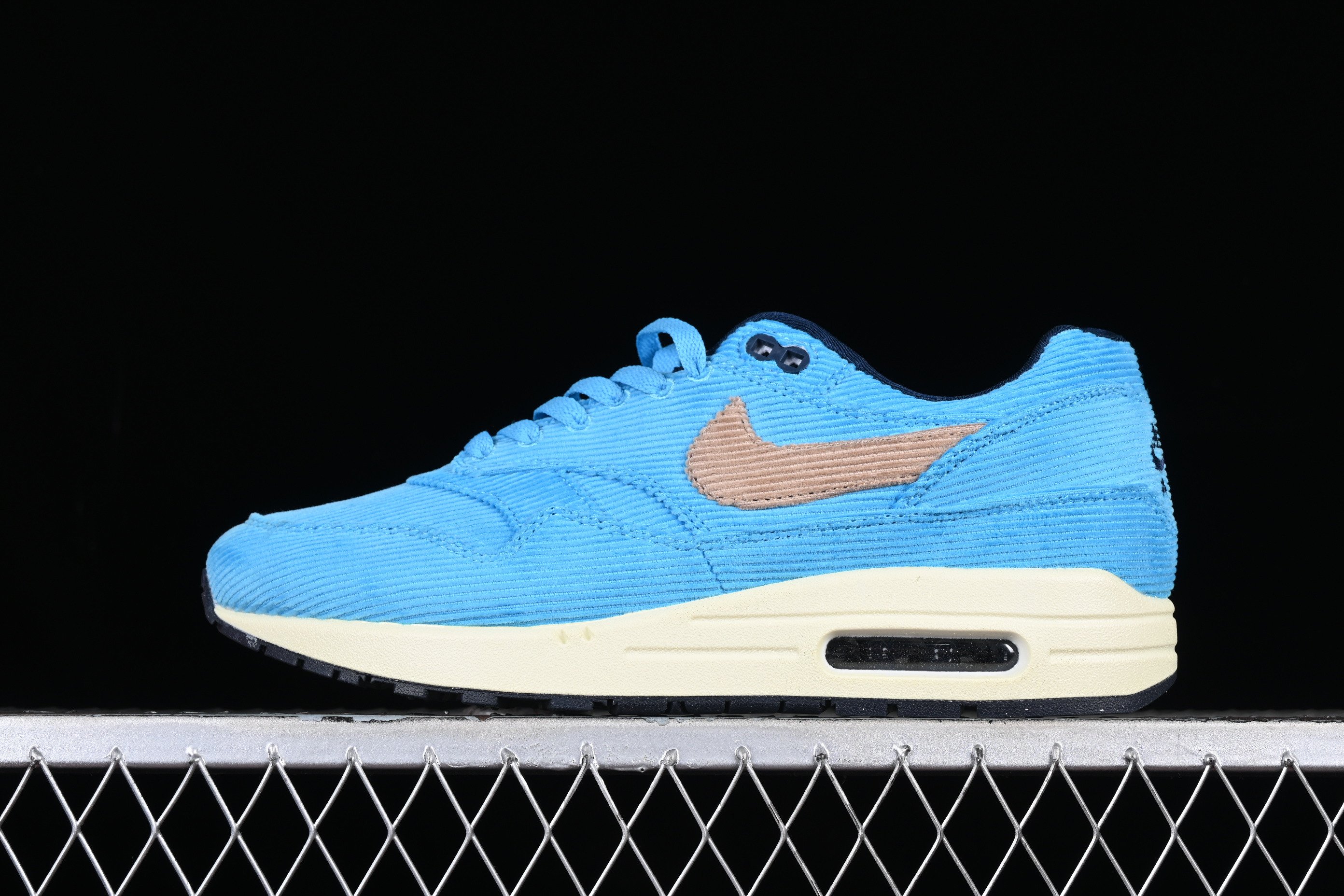 Nike Air Max 1 Corduroy Baltic Blue Shoes Sneakers SNK664145581