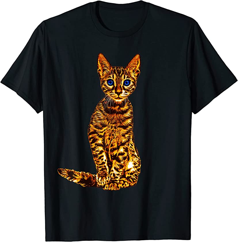 Bengal Cat Pet, Novel Design For Kitten, Kitty Lover T-Shirt