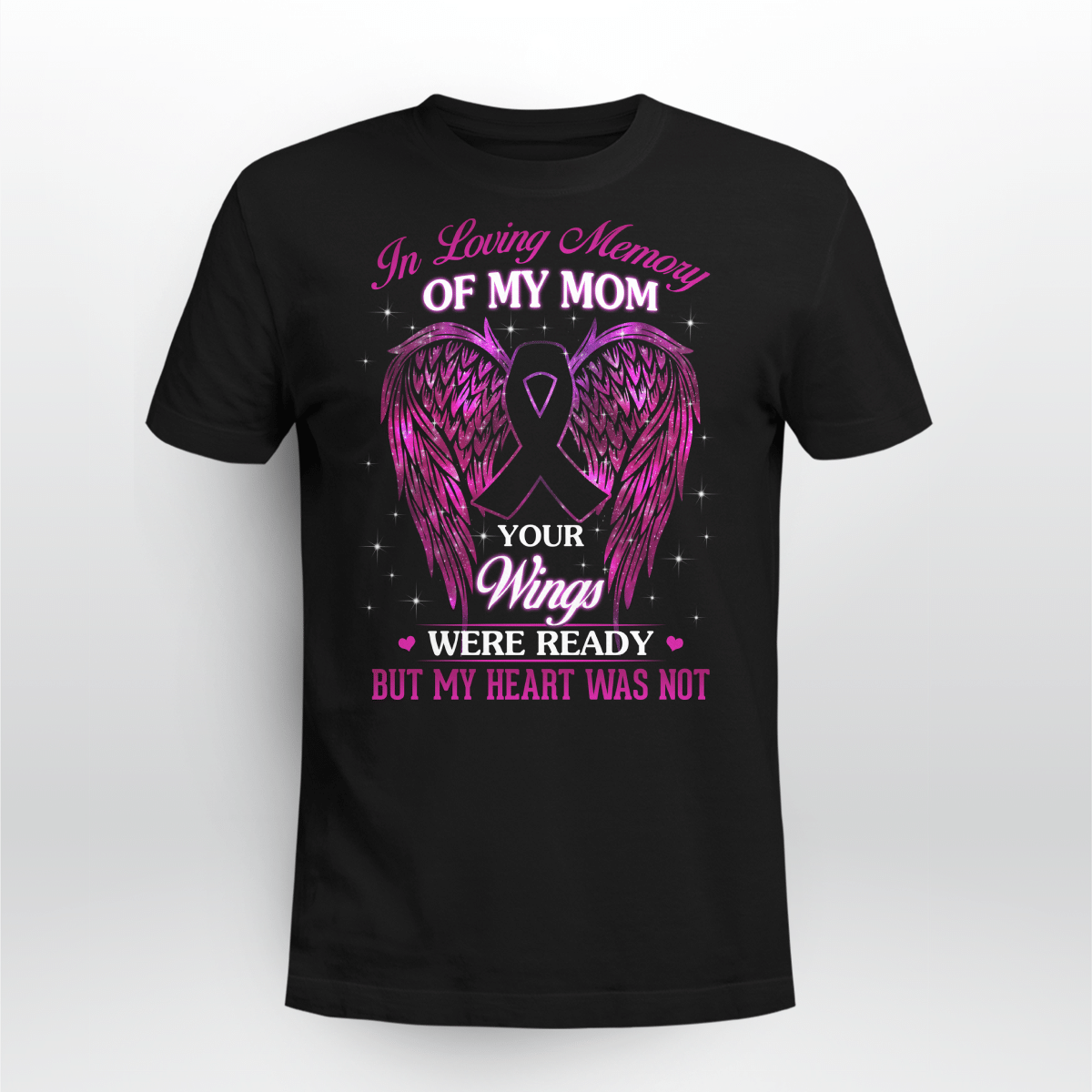 Breast Cancer Awareness Tshirt For Black Woman Shirt In Loving Memory Of Mom Shirt