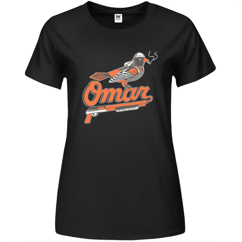 Omar The Wire Baltimore Oriole Premium Womens T Shirts