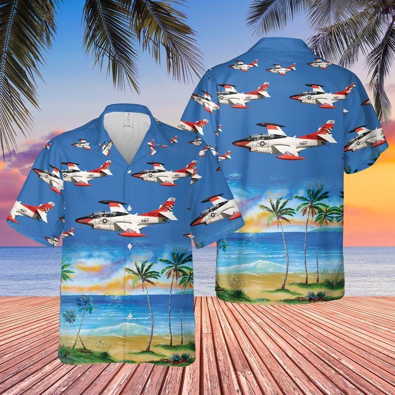 Us Navy North American Hawaiian Shirt | For Men & Women | Adult | Hw9459