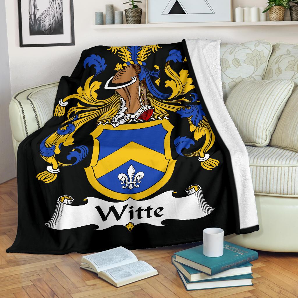 Witte Germany Blanket – German Family Crest A7