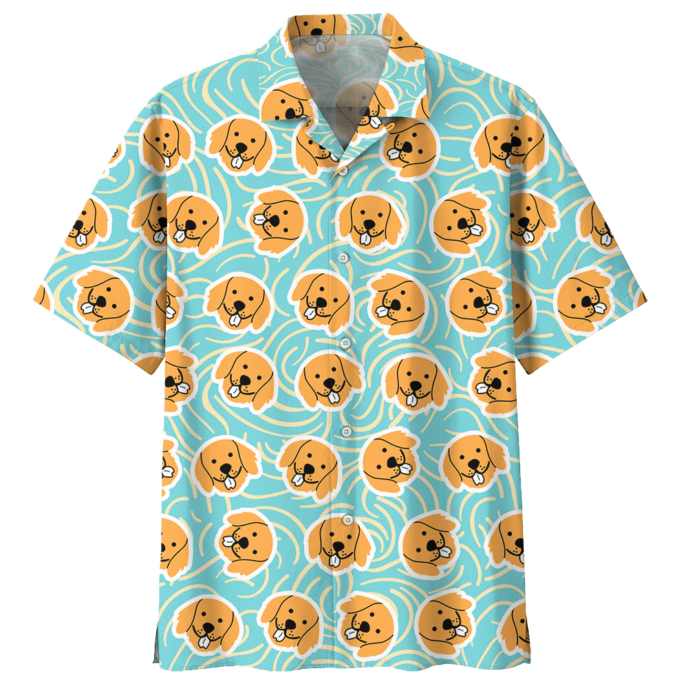 Golden Retriever Hawaii Shirt Ha65186