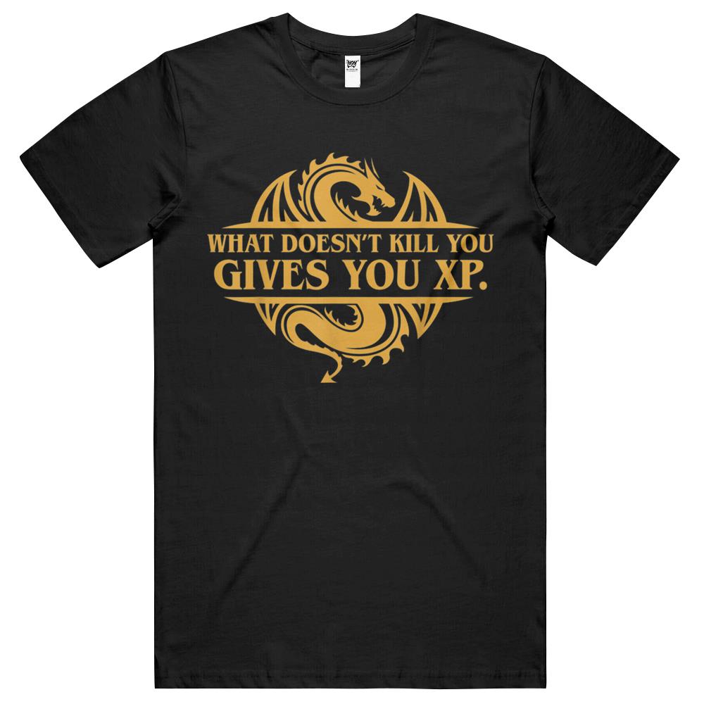 Dungeons And Dragons What Doesn’T Kill You Gives You Xp T Shirts