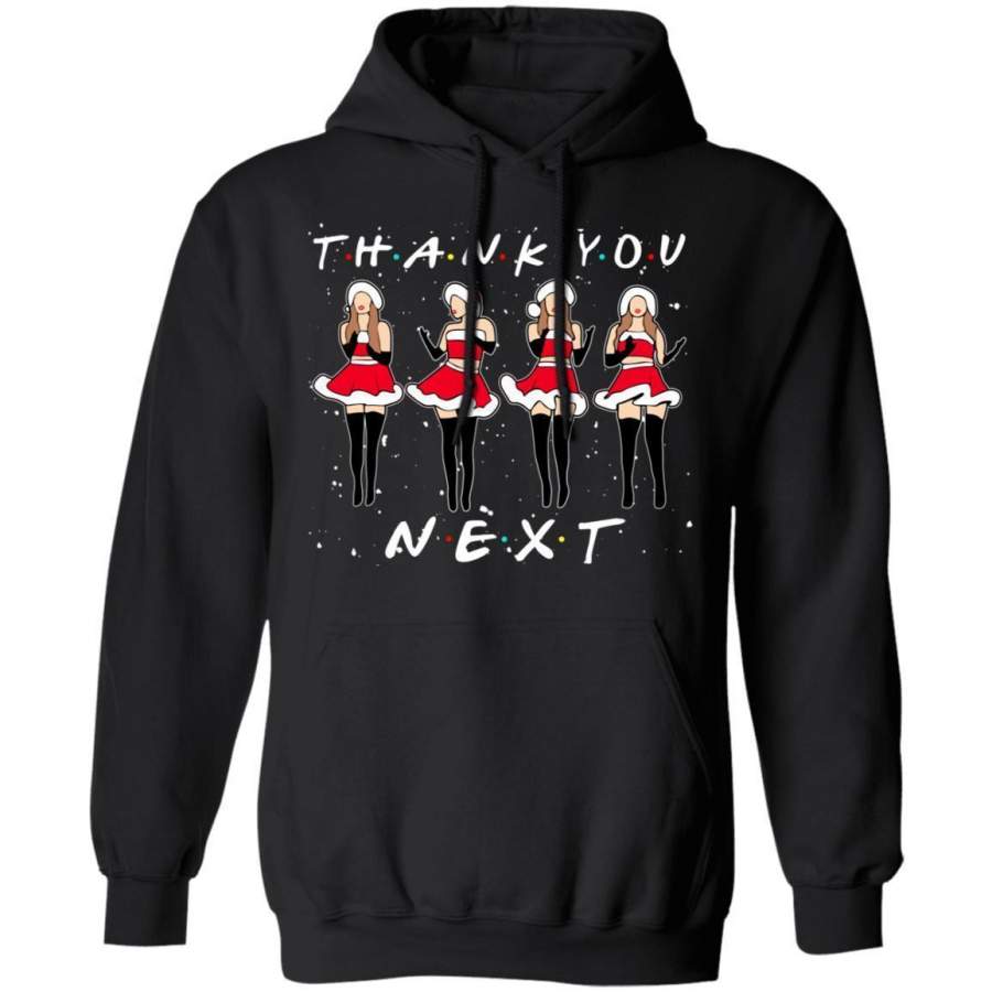 Thank You Next Hoodie Ariana Grande Christmas Hoodie Funny Xmas Gift For Fans MT11