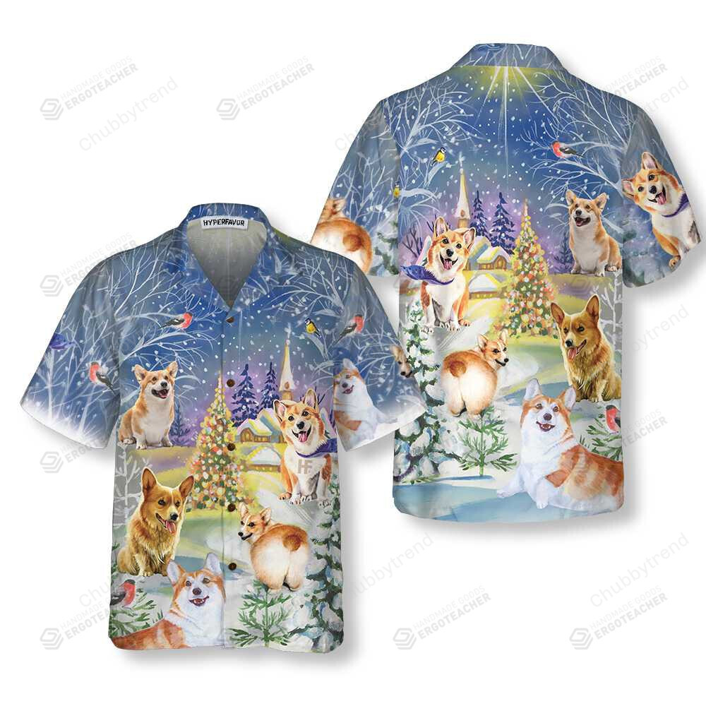 Christmas Is Better With A Corgi Hawaii Shirt Ha51502