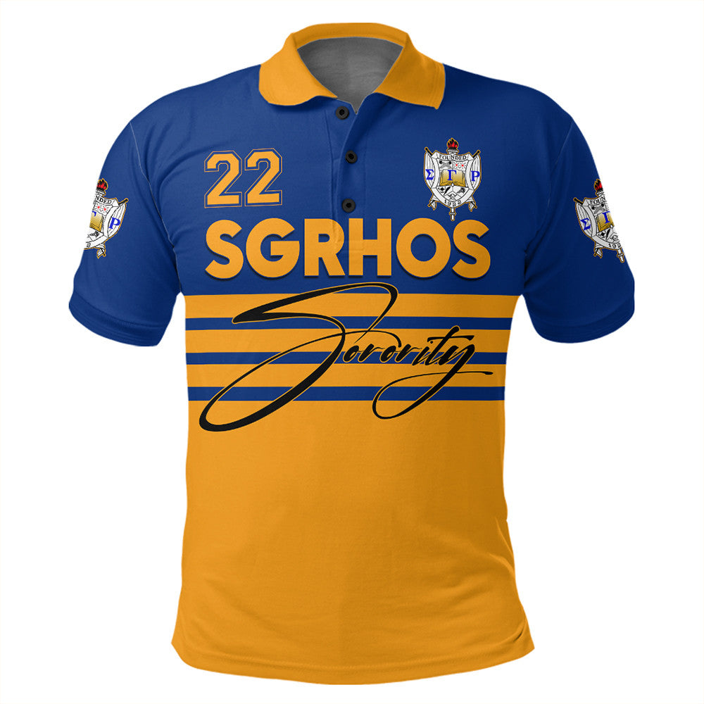 Sorority Polo – Sigma Gamma Rho Sporty Premium Polo Shirt