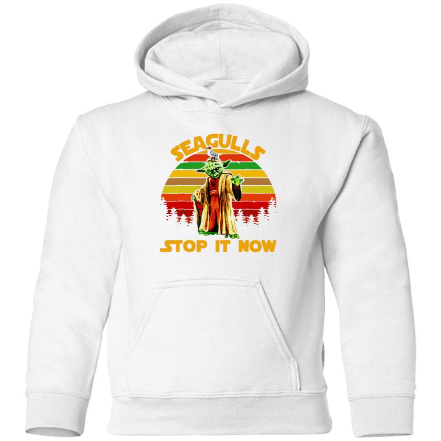 AGR Seagulls Stop It Now Retro ASli Toddler Pullover Hoodie