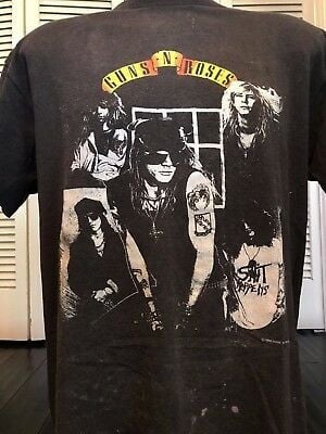 Vintage Guns N Roses 88 Appetite Tour Shirt   /  Rock Metal 9393