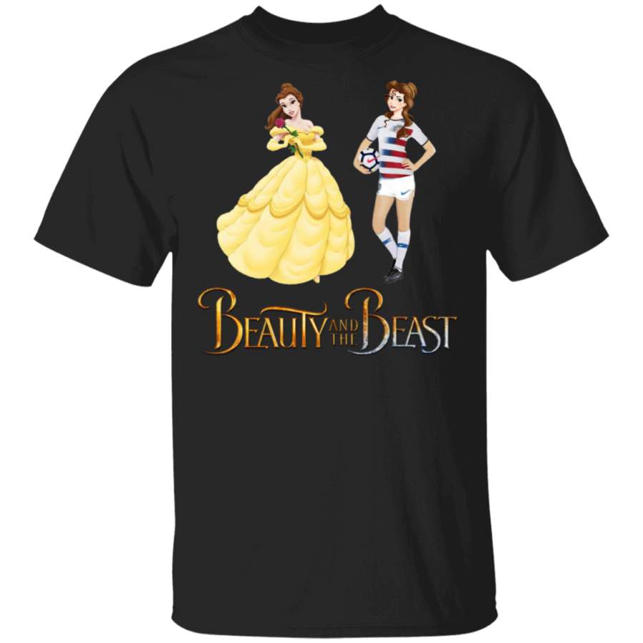 Soccer Beauty and the beast T-Shirt