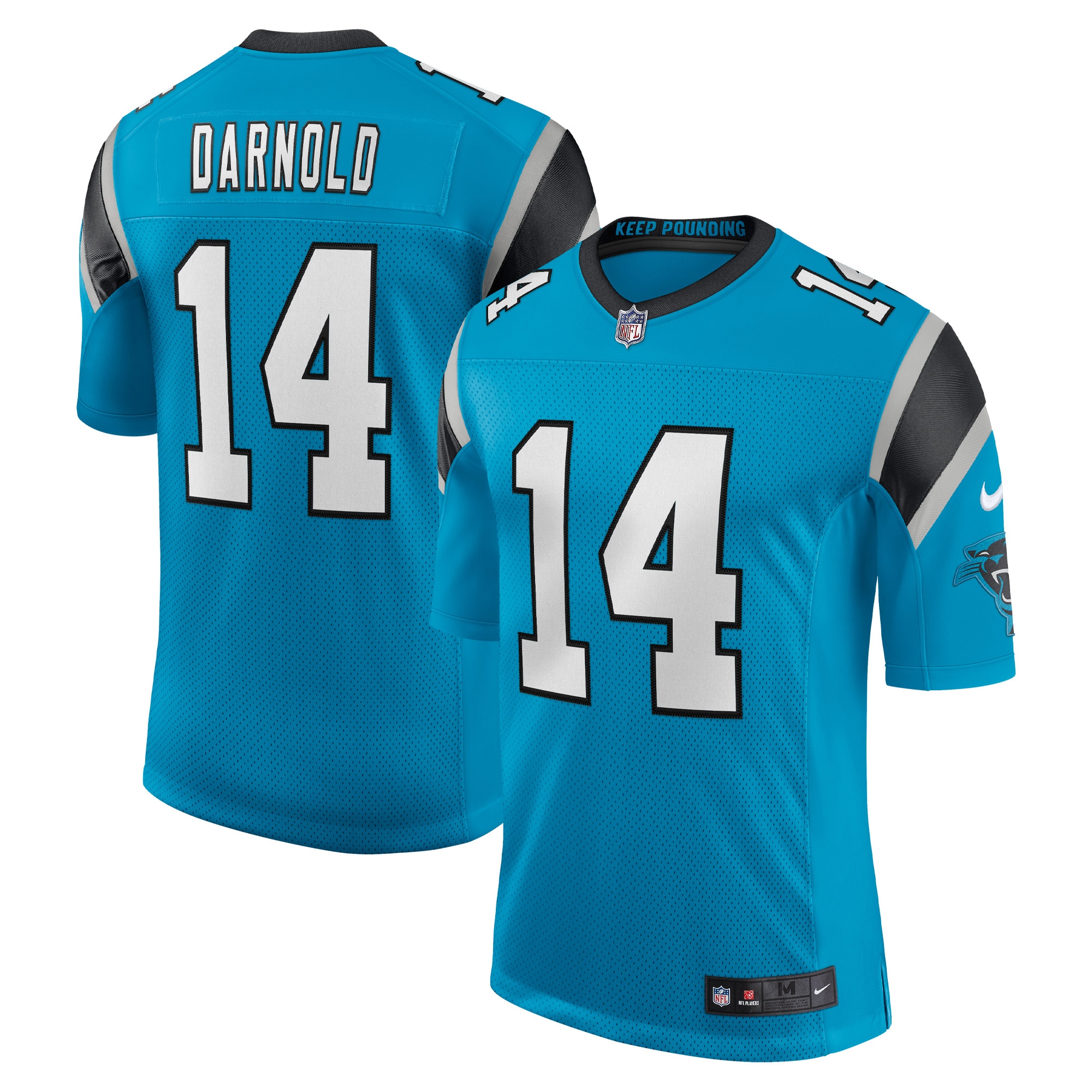 Sam Darnold Carolina Panthers Vapor Limited Jersey – Blue