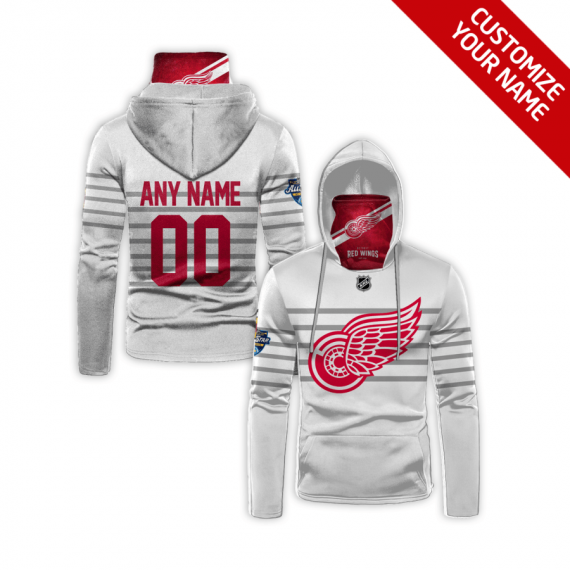 Gift Ideas Personalized Detroit Red Wings Bandana Hoodie Mh35