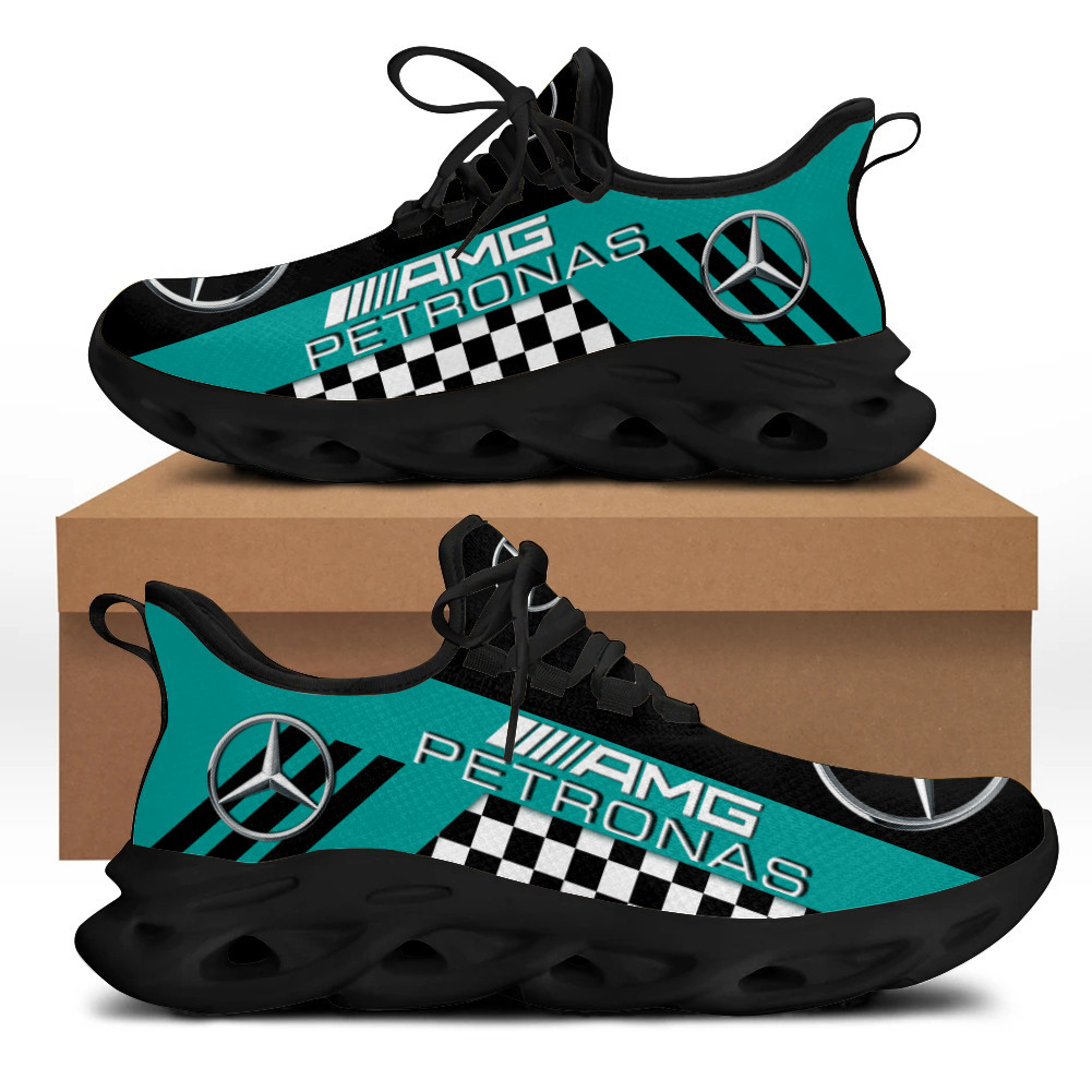 Mercedes Amg Petronas F1 Team Running Shoes - FreeClothing Trending
