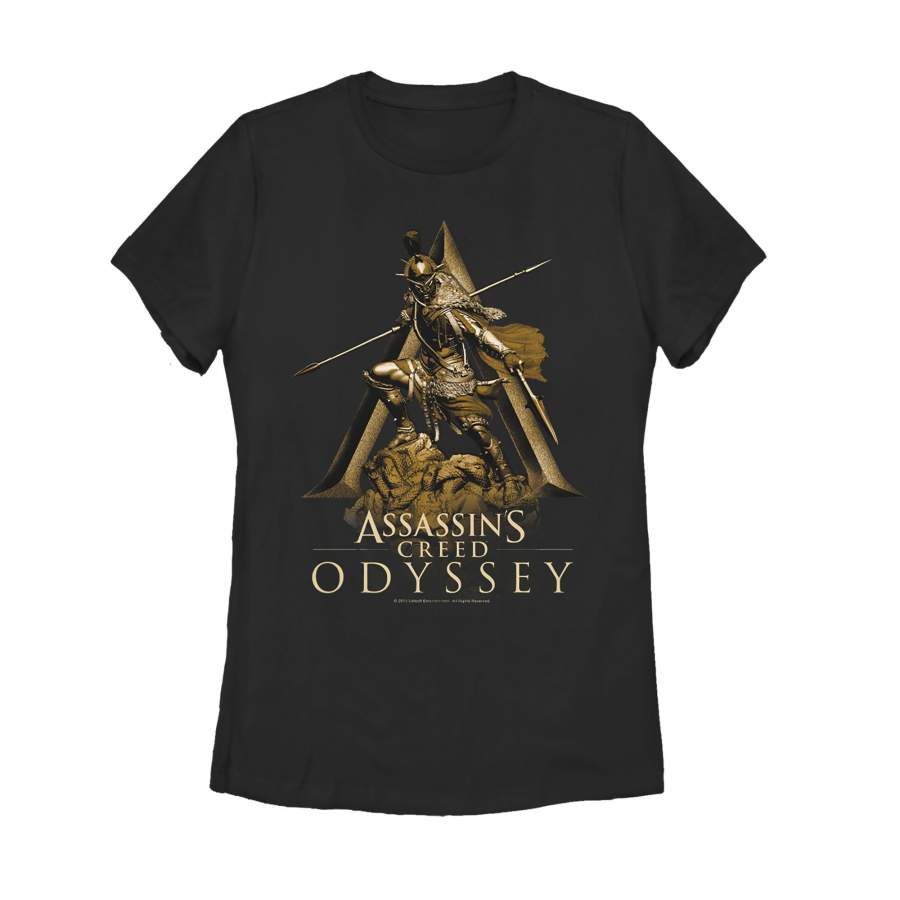 Assassin’s Creed Women’s Odyssey Spartan Logo  T Shirt