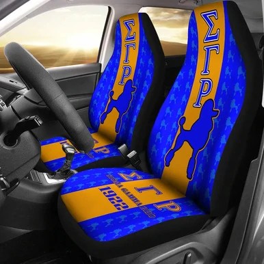 Sigma Gamma Rho Car Seat Cover – Sorority Poodle Symbol Car Seat Cover