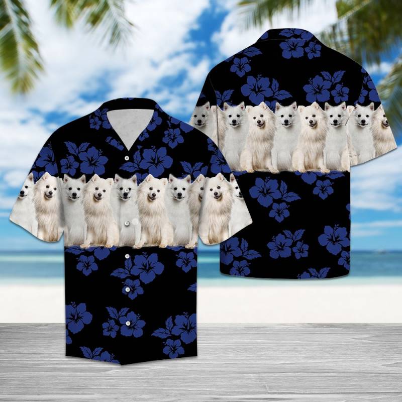 Awesome Japanese Spitz TG5724 – Hawaiian Shirt