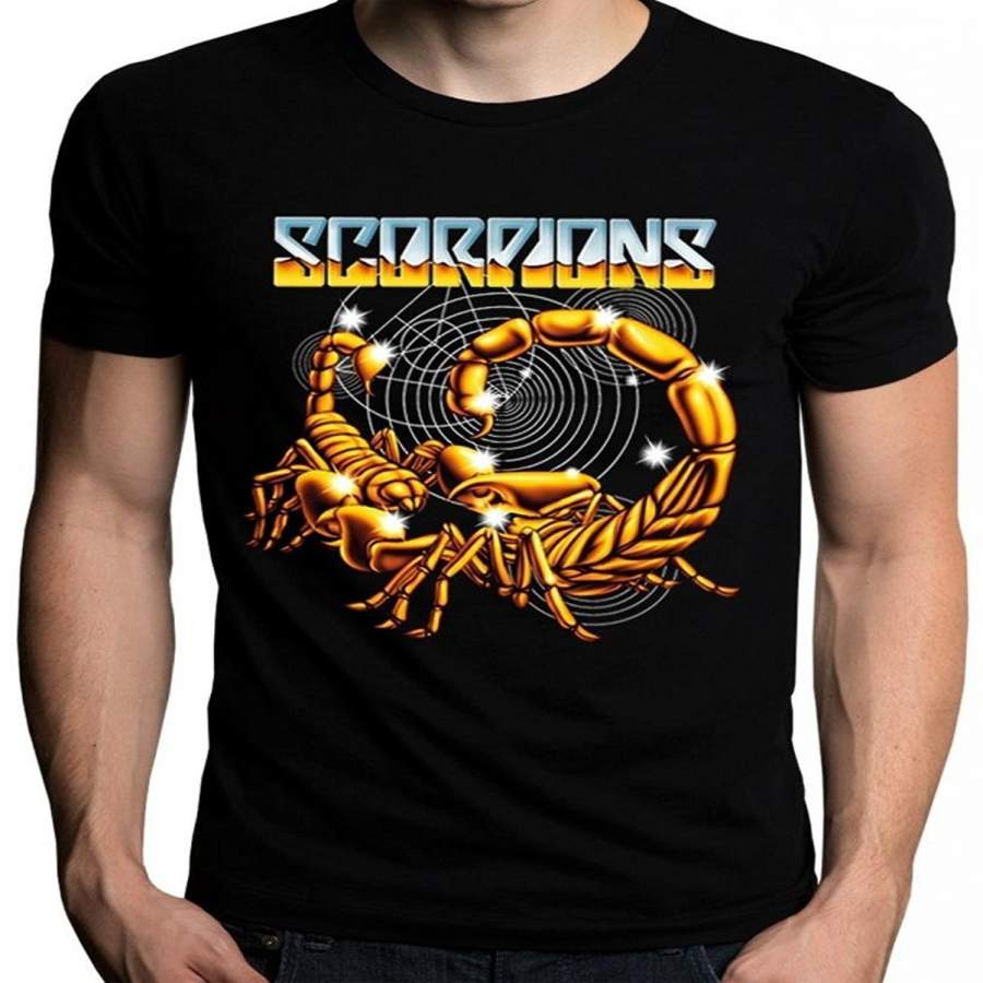 Scorpions Band Rock Metal Music Logo Men T-Shirt